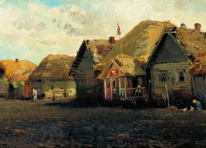 Country Landscape — Konstantin Yegorovich Makovsky