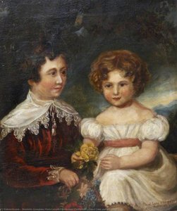 Ernest Lane And His Sister — Henrietta Georgiana Maria Lascelles Iremonger Chatterton