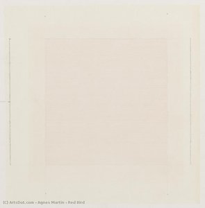 Red Bird — Agnes Martin
