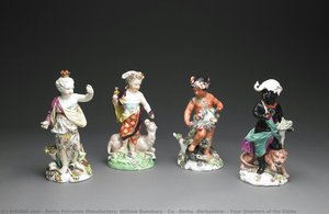 Four Quarters Of The Globe — Derby Porcelain Manufactory, William Duesbury & Co., Derby (derbyshire)