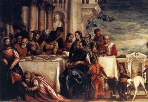 Convito A Casa Di Simone (dettaglio) — Paolo Veronese