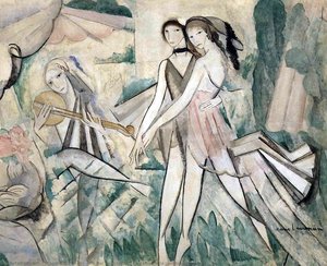 Le Bal Élégant Ou La Danse À La Campagne (1913) — Мария Ларенцин