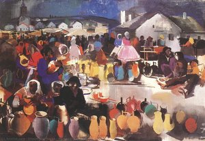 Market Of Ceramics — Vilmos Aba-novak