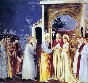 Scrovegni - [11] - A Szűz Mária Esküvője — Giotto Di Bondone