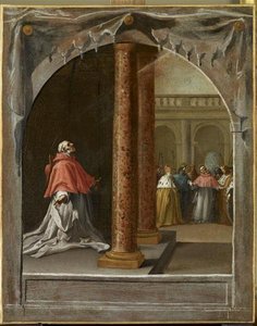 Saint Nicolas Albergati, Chartreux Et Cardinal De Santa Croce — Vicente Carducho