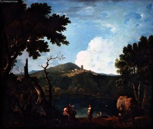 Landscape With Diana And Callisto — Richard Wilson