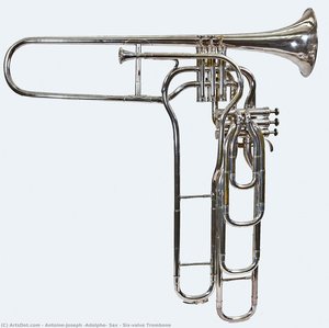 Six-valve Trombone — Adolphe Sax