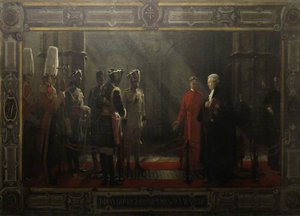 India's Homage To The Tomb Of The Unknown Warrior In Westminster Abbey — Frank O. Salisbury