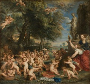 Title In Swedish: Offer Till Venus — Workshop Of Peter Paul Rubens