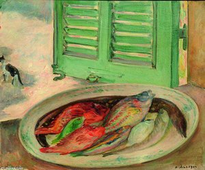 Still Life With Fish (also Known As Nature Morte Aux Poissons) — Henri Lebasque