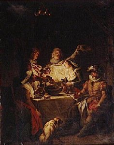 Henri Iv À Lieusaint Chez Le Meunier Michau — François André Vincent