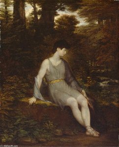 Italian Shepard Boy — Washington Allston