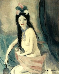 Nu Au Miroir (1916) — Marie Laurencin