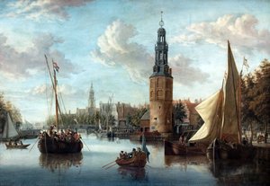 Embarkation Of Soldiers Near The Montelbaanstoren — अब्राहम स्टॉर्क (स्टर्केनबर्च)