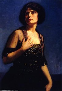 Portrait Of Hedda Nova (mrs. Paul Hurst) — Joseph Kleitsch