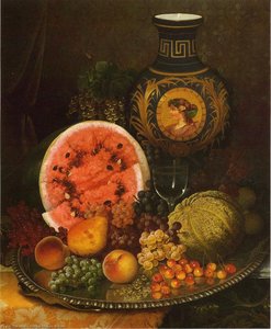 Still Life With Fruit And Vase — William Mason Brown