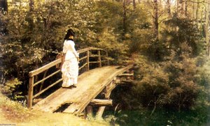 Sobre Un Puente En Abramtsevo — Ilya Yefímovich Repin