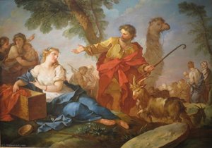 Jacob And Rachel Leaving The House Of Laban — Charles-joseph Natoire