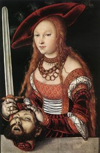Judit Med Holofernes Huvud — Lucas Cranach Den Äldre