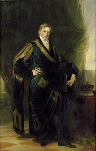 George John Frederick Sackville, 4th Duke Of Dorset, In Academic Robes — George Sanders