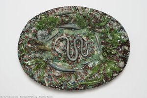 Rustic Basin — Bernard Palissy