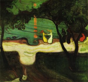Dans På Stranden — Edvard Munch