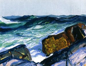 Iron Coast, Monhegan — George Wesley Bellows
