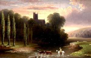 Bramford Speke, River Exe, Devon — John Wallace Tucker