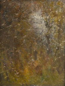 Figure In A Park — Baron László Mednyánszky, Ladislaus Josephus Balthasar Eustachius Mednyánszky