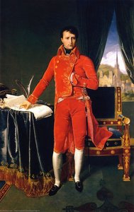 Napoleone Bonaparte Nella Divisa Del Primo Console — Jean-auguste-dominique Ingres