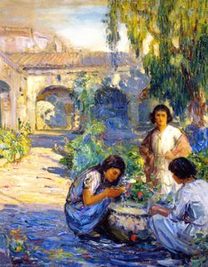 Children Of Capistrano — Joseph Kleitsch