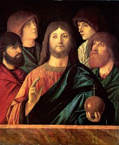 Saviour Blesses The Four Apostles — Vittore Carpaccio