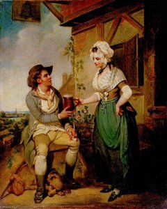 At The Inn Door — Henry Singleton