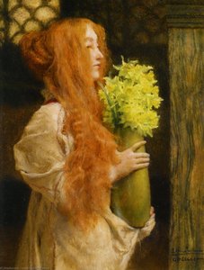 Spring Flowers — Lourens Alma Tadema