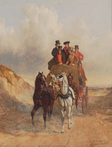 The Royal Mail Coach On The Road — John Frederick Herring Ii