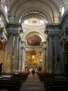 Santa Maria In Campitelli Interior — Carlo Rainaldi