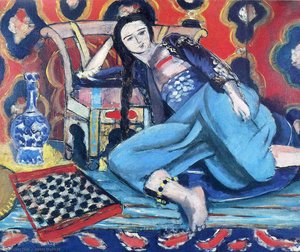 Odalisque Con Una Sedia Turca — Henri Matisse