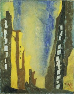 Manhattan, I — Lyonel Feininger