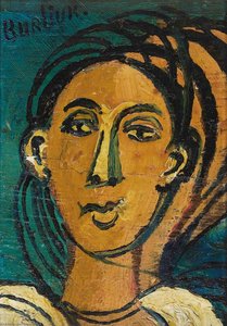 Portrait Of Woman — David Davidovich Burliuk