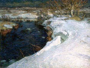 End Of Winter, Gosselin River — Marc-aurèle De Foy Suzor-coté