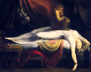 La Paura — Johann Heinrich Füssli
