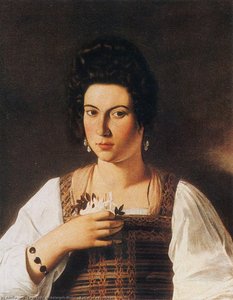 Retrato De Una Cortesana — Caravaggio