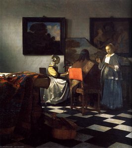 Il Concert — Johannes Vermeer