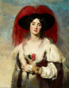 Julia, Lady Peel — Sir Thomas Lawrence