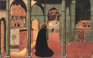 St Thomas Inspired By The Dove Of The Holy Ghost — Sassetta (stefano Di Giovanni)