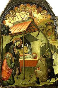 Annunciation To The Shepherds — Manfredi De Battilor Bartolo Di Fredi Fredi