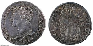 'testone' D'alessandro De' Medici — Benvenuto Cellini