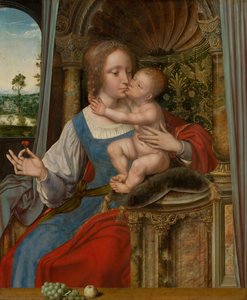 Madonna And Child — Quinten Matsijs