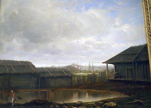 Деревенский Пейзаж — Apollinary Goravsky