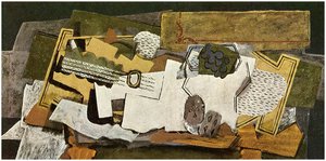 Natura Morta Con Chitarra — Georges Braque